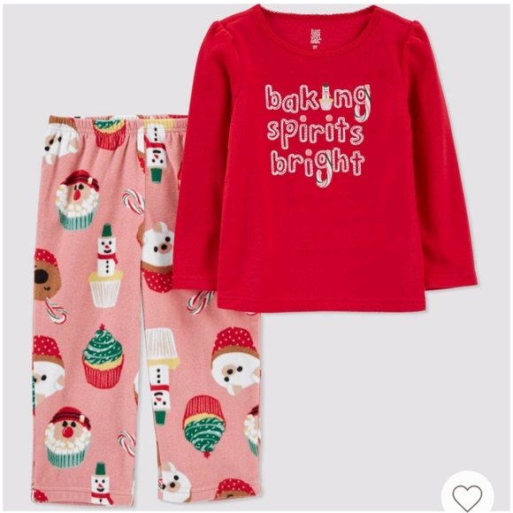 Carter's | Pajamas | Christmas Cupcakes Pajamas | Poshmark
